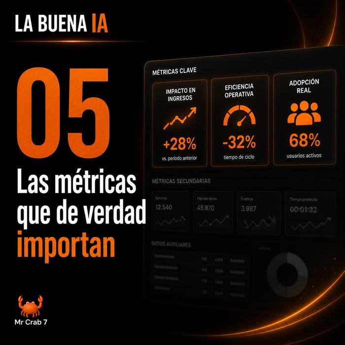 Capítulo 05: Las métricas que de verdad importan