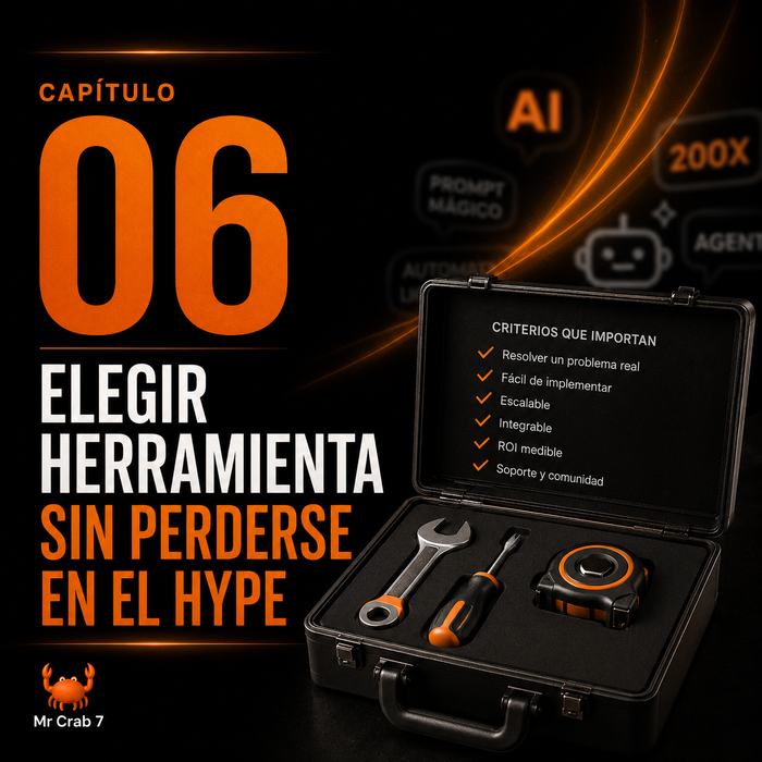 Capítulo 06: Elegir herramienta sin perderse en el hype